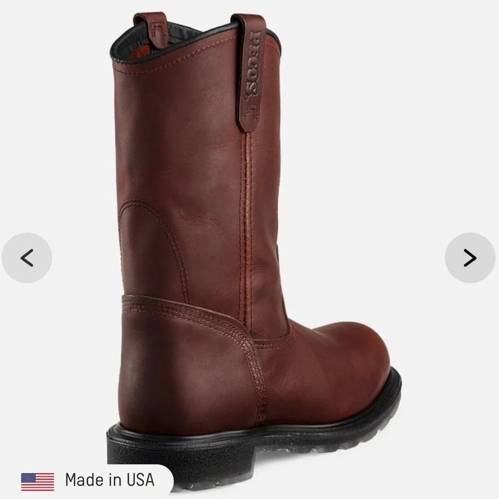 Red Wing Brand New SUPERSOLE® 2.0 MEN'S 11-INCH SAFETY TOE PULL-ON BOOT - Picture 14 of 16